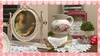 How I Up-cycled my THRIFT STORE FINDS | SHABBY CHIC | COTTAGE CORE screenshot 2