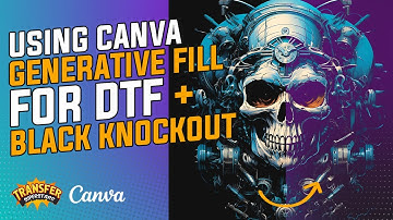 DIY-tutorial: Canva Magic Expand & Black Knockout DTF-printen