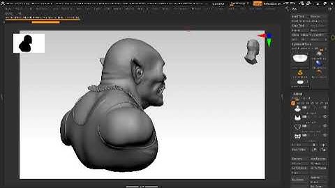 Demon High Detail Bust 3D print model