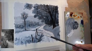 Do Your Landscape Paintings Look Flat? Try This Painting Exercise to Improve Your Artwork