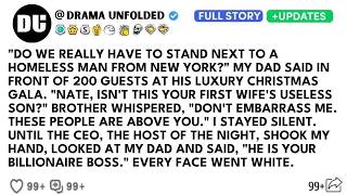 My Dad Called Me ‘Homeless’ At A Luxury Gala — Then The Ceo Said: ''He’s Your Billionaire Boss''.