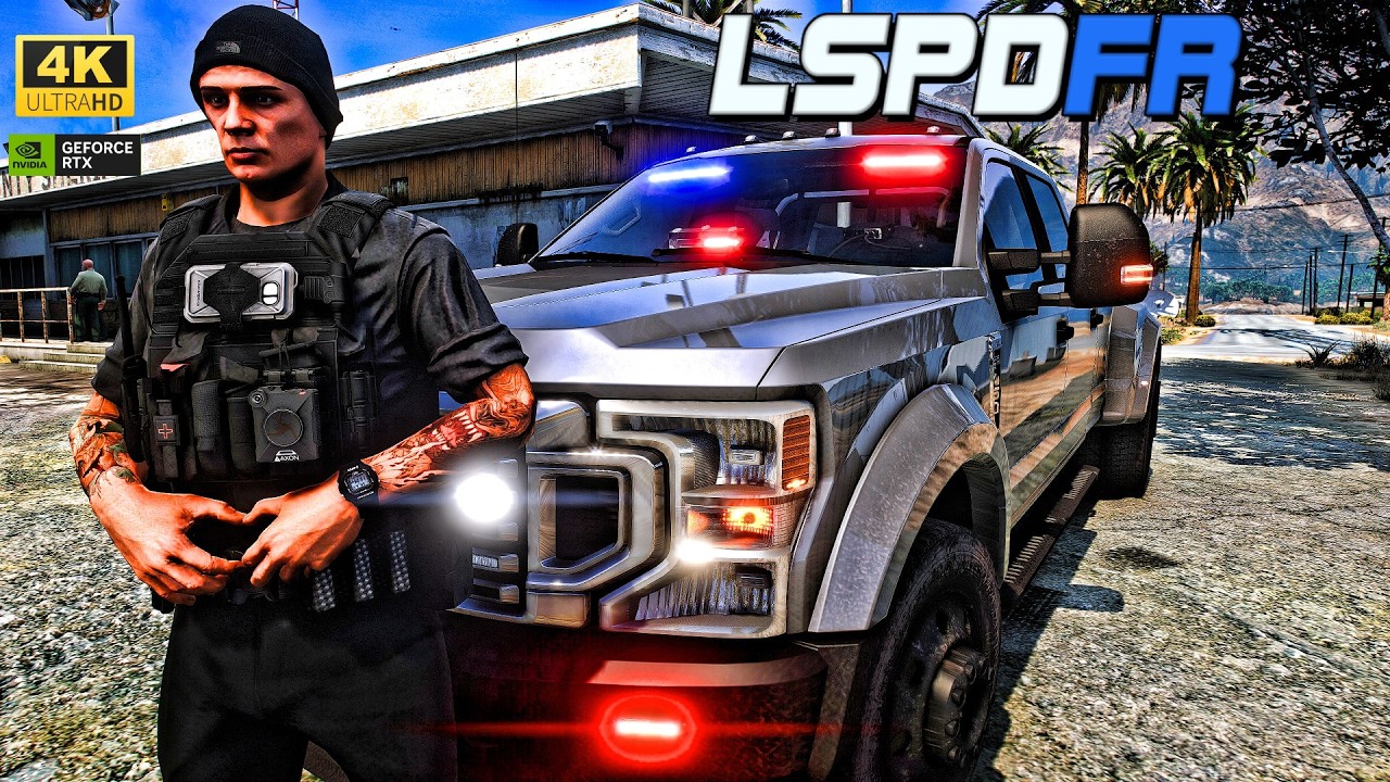 Playing GTA 5 as a Sheriff 🚔 | LSPDFR Mod Ep.30 | Monday Patrol in 4K