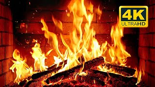 🔥 Cozy Fireplace 4K (12 HOURS). Fireplace with Crackling Fire Sounds. Crackling Fireplace 4K screenshot 5