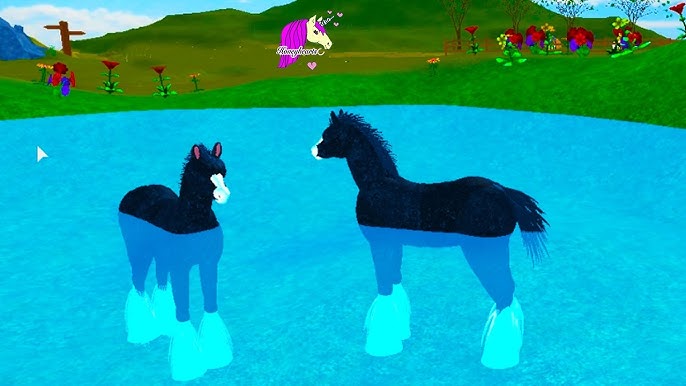 Crazy Horse Racing Race Track - Let's Play Online Roblox Horses Games -  Honeyheartsc 