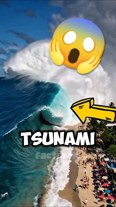 World Most BIGGEST Tsunami Ever!🌊😱
