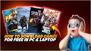 How to Download Games on PC for FREE II How To Download Games For Free in PC & Laptop
