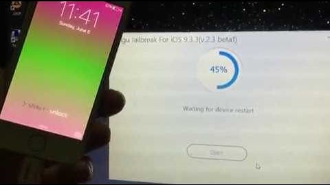 iOS 9.3.3 Jailbreak with Pangu beta