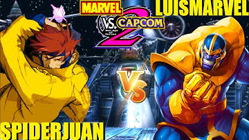 MvC2 Mvci Umvc3 SPIDERJUAN vs LUISMARVEL pt 2