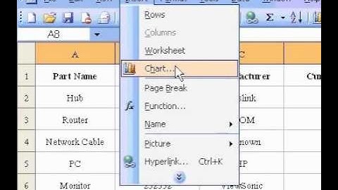 Microsoft Office Excel 2003 Insert vertical or horizontal page breaks