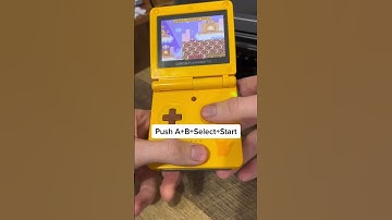 Secret Way To Reset A GBA
