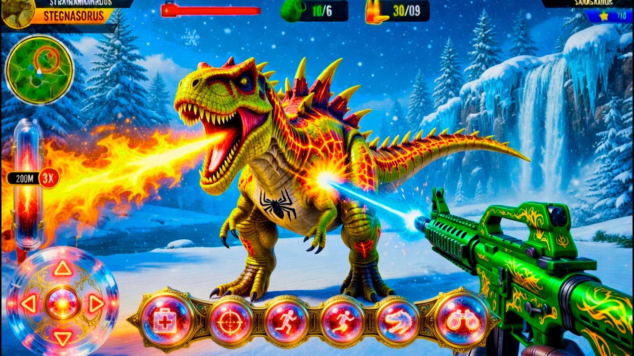 Wild Animal Hunter 3D: Epic Dinosaur Hunting Adventure  🦖🔥 Ultimate Dino Shooting Game 2026 (Part 7)