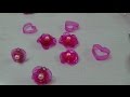 DIY ANILLO DE BOTELLAS DE AGUA EN ROSA