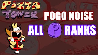 All P Ranks as Pogo Noise - Pizza Tower (United)