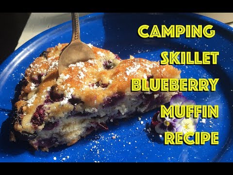 Vídeo: Assando Um Muffin Com Mirtilos