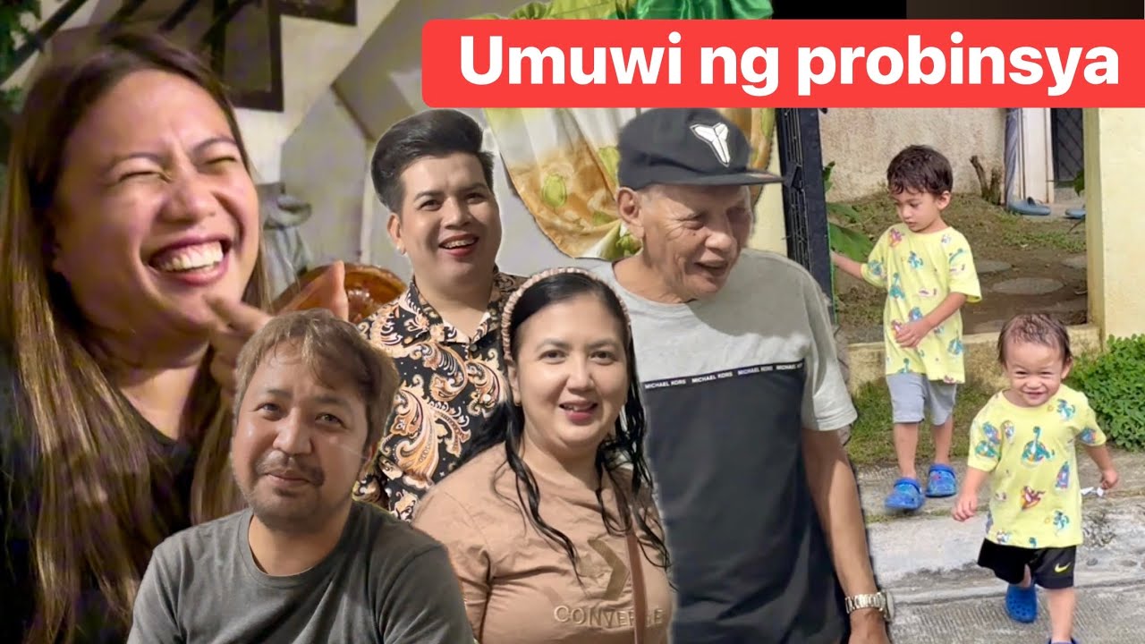 Umuwi ng probinsya | namiss ng 2 boys ang mga Nanay at Tatay