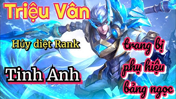 Triệu Vân Mùa 15 | Build Đồ + Bảng Ngọc + Phù Hiệu Chuẩn Nhất Cho Triệu Vân Đi Rừng Mùa 15 | lqm