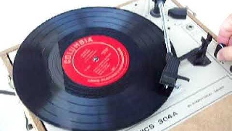 Audiotronics 304A record player demo