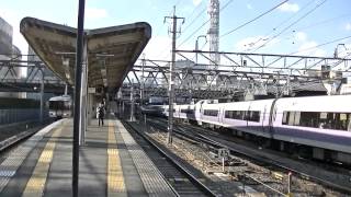 E351系 スーパーあずさ18号新宿行 甲府発車