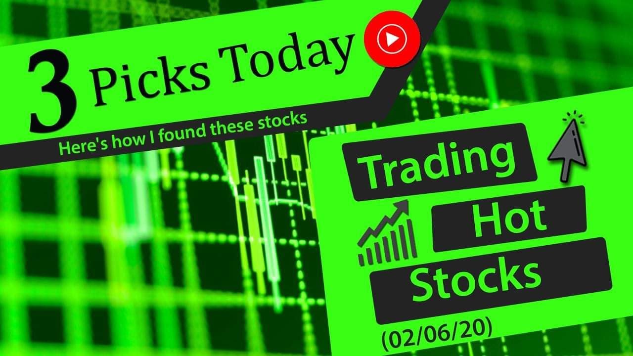 Day Trading Hot Stocks 3 Picks Today [How To Trade Them] YouTube