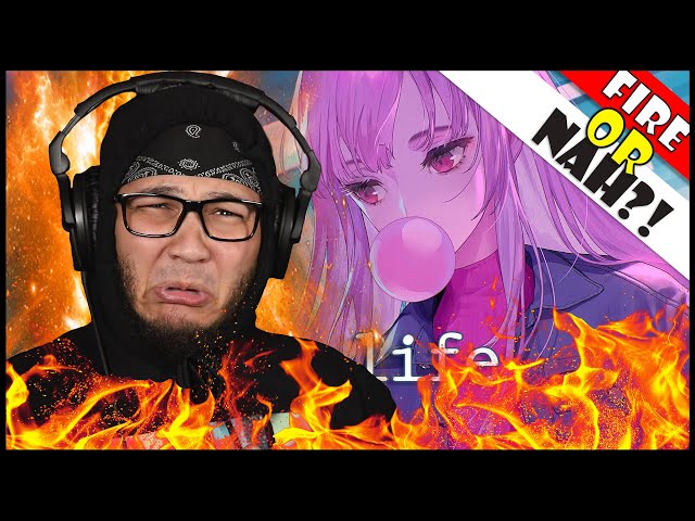 FIRE or NAH?! [MV] end of a life - Calliope Mori (REACTION) | iamsickflowz class=