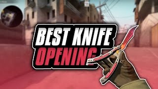 CSGO TOP 10 KNIFE UNBOXING / OPENING REACTIONS