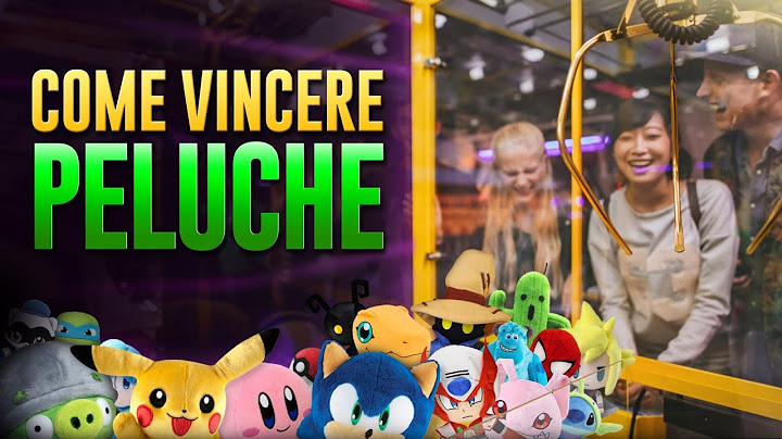 Come VINCERE alle macchinette dei PELUCHE