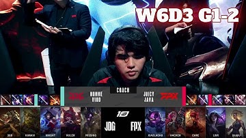 FPX vs JDG - Game 2 | Week 6 Day 3 LPL Summer 2023 | FunPlus Phoenix vs JD Gaming G2