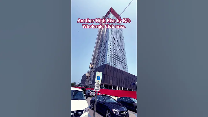 Another High Rise by BJ’s Wholesale Club area. #jerseycity #bjs #highrise #city-views