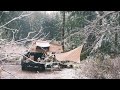Solo Dispersed Camping in the Winter Storm