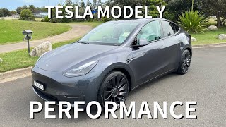 How much better is the Model Y Performance?