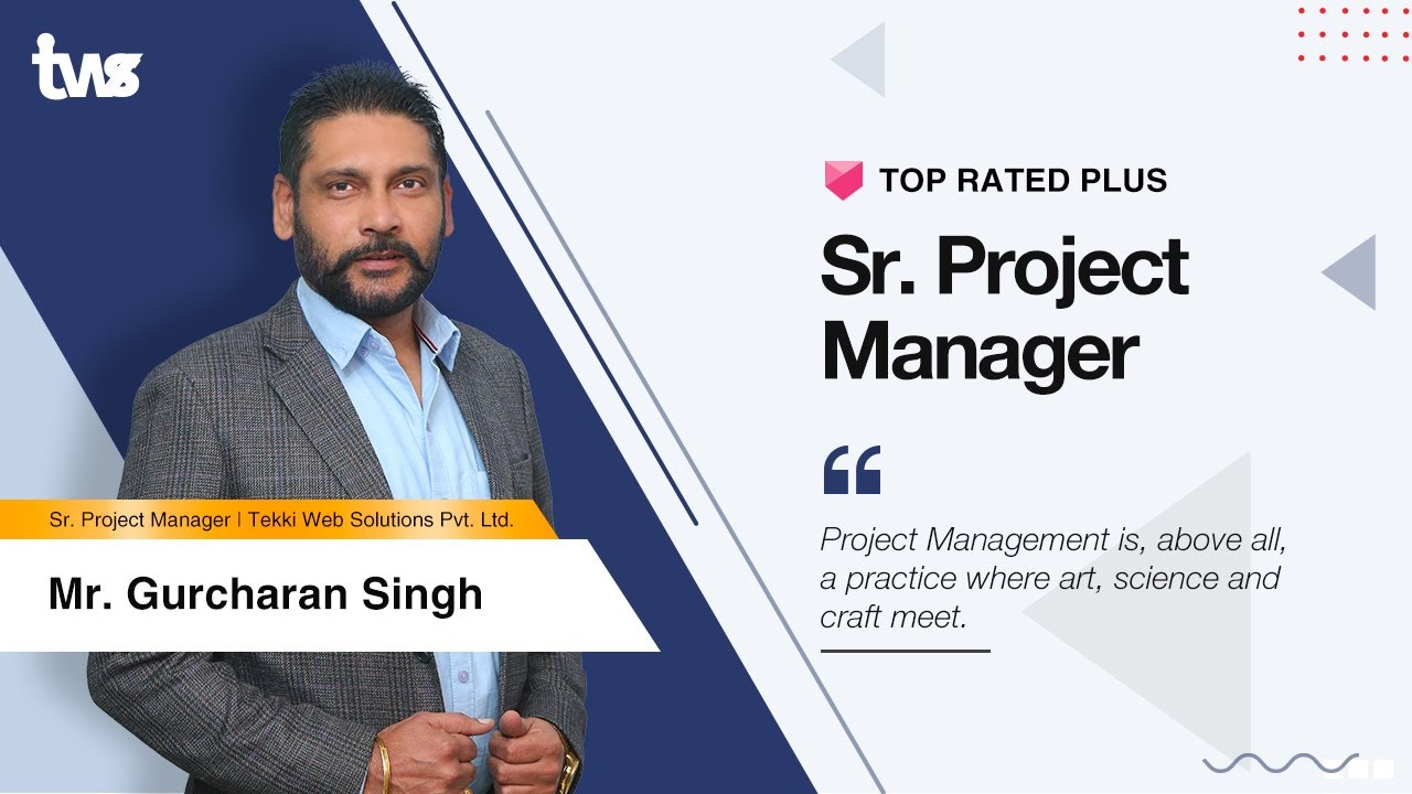 Sr. Project Manager | Tekki Web Solutions Pvt. Ltd. - YouTube