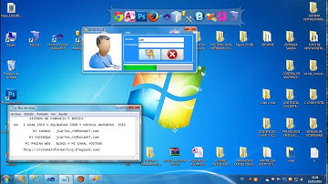 SISTEMA DE FARMACIA EN  VISUAL C CHAR