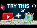 Create an ai travel guide channel and make 10k a month with youtube automation  full blueprint