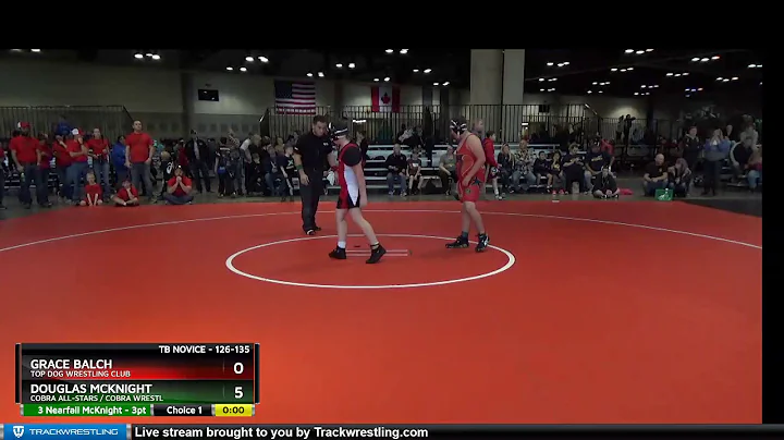 TB NOVICE 126-135 Douglas McKnight COBRA ALL-STARS...