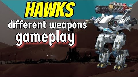 🌟Hawk gameplay | different setups | War Robots