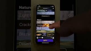 RAIN APP PUTS YOU TO SLEEP IN MINUTES! RELAXING APP TO LISTEN TO FALL ASLEEP QUICKLY screenshot 1