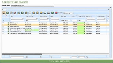 Grid for Salesforce Overview