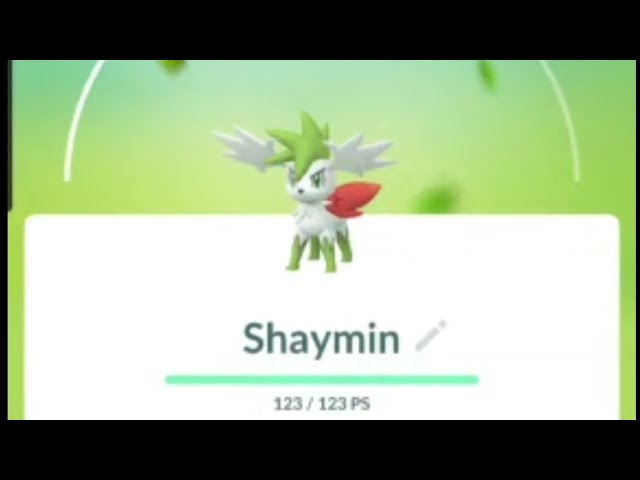 SHAYMIN FORMA CIELO EN POKEMON GO! 🧣 #shaymin 