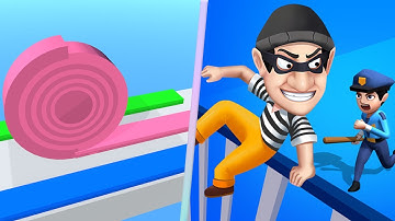 Layers Roll Vs Thief and Run 3D All Level iOS,Android Gameplay Walkthrough Update Alltrailers