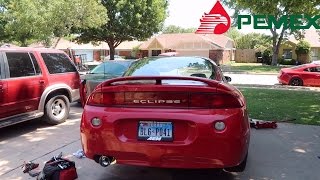 Installing an Exhaust System on a 1999 Mitsubishi Eclipse