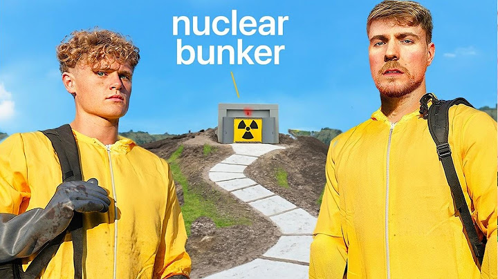 J'ai séjourné dans le bunker nucléaire de MrBeast