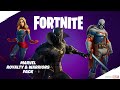 NEW MARVEL PACK! BLACK PANTHER Skin! (Fortnite Season 5)