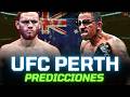 PREDICCIONES UFC Australia DELLA MADDALENA Vs PRATES 🇦🇺 + Parlay GRATIS para el fin de semana 💰