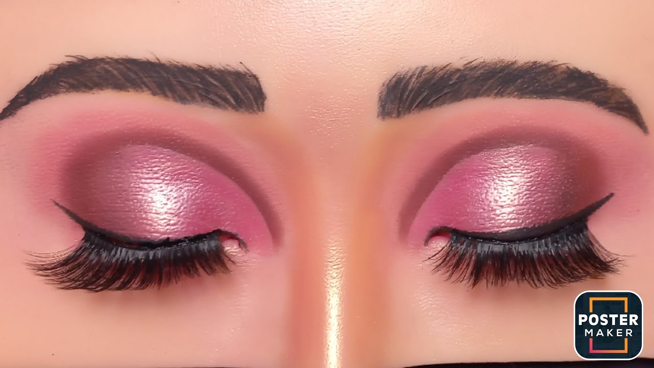 half cut crease eye makeup tutorial step by step / beginners eye makeup kaise kare YouTube