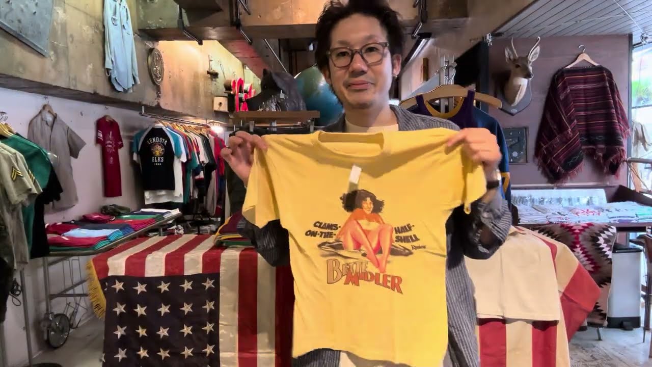 7月1日(水)大阪店Vintage入荷!!③Tシャツ編‼ - YouTube