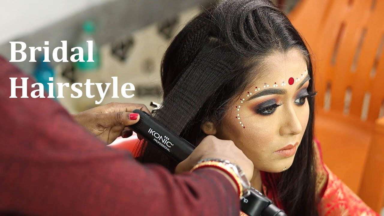 সামনে লেয়ার কাট, পিছনে সমান | Bengali Layer Cut just in 5 min | Haircut at  Home - YouTube