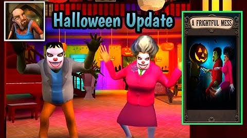 Scary Stranger 3D - A Frightful Mess | Spooky Season Halloween Update | Pro Gamer