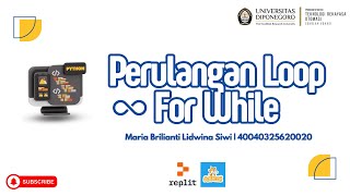 Perulangan Lop For While | Coding Itu Mudah (5)