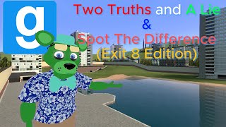 Livestream | Garrys Mod - Two Truths and A Lie + Spot The Difference