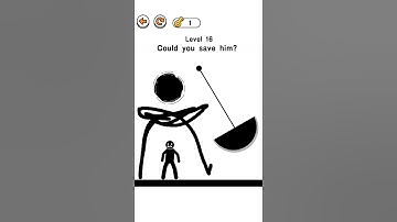 Draw 2 save 😂 ! can I save him 🤣 #puzzlegames #puzzle #shorts